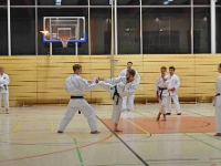 Das Dresdner Oberstufentraining fand nach Jahren der Abstinenz endlich wieder statt!!!  Am 04.11.2016 lud unser Torii Dojo alle Vereine in und um Dresden zu einer gemeinsamen Trainingseinheit ein. Diesem Ruf folgten die Dresdner Dojos Nitta, Ouchi und Muromachi sowie Kuroda Yoshitaka und Sakura aus Pirna. Hauptschwerpunkte waren dabei das lockere Kumite mit einem und mehreren Partnern und abschließend die Kata Jion. Abgerundet wurde der Abend durch ein gemeinsames Essen beim Italiener. Wir freuen uns, dass so viele Karateka den Weg zu uns gefunden haben und hoffen auf eine baldige Wiederholung.  Danke an alle fürs Kommen! Oss Sandra :)