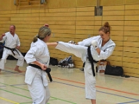 Das Dresdner Oberstufentraining fand nach Jahren der Abstinenz endlich wieder statt!!!  Am 04.11.2016 lud unser Torii Dojo alle Vereine in und um Dresden zu einer gemeinsamen Trainingseinheit ein. Diesem Ruf folgten die Dresdner Dojos Nitta, Ouchi und Muromachi sowie Kuroda Yoshitaka und Sakura aus Pirna. Hauptschwerpunkte waren dabei das lockere Kumite mit einem und mehreren Partnern und abschließend die Kata Jion. Abgerundet wurde der Abend durch ein gemeinsames Essen beim Italiener. Wir freuen uns, dass so viele Karateka den Weg zu uns gefunden haben und hoffen auf eine baldige Wiederholung.  Danke an alle fürs Kommen! Oss Sandra :)