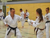 Das Dresdner Oberstufentraining fand nach Jahren der Abstinenz endlich wieder statt!!!  Am 04.11.2016 lud unser Torii Dojo alle Vereine in und um Dresden zu einer gemeinsamen Trainingseinheit ein. Diesem Ruf folgten die Dresdner Dojos Nitta, Ouchi und Muromachi sowie Kuroda Yoshitaka und Sakura aus Pirna. Hauptschwerpunkte waren dabei das lockere Kumite mit einem und mehreren Partnern und abschließend die Kata Jion. Abgerundet wurde der Abend durch ein gemeinsames Essen beim Italiener. Wir freuen uns, dass so viele Karateka den Weg zu uns gefunden haben und hoffen auf eine baldige Wiederholung.  Danke an alle fürs Kommen! Oss Sandra :)