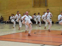 Das Dresdner Oberstufentraining fand nach Jahren der Abstinenz endlich wieder statt!!!  Am 04.11.2016 lud unser Torii Dojo alle Vereine in und um Dresden zu einer gemeinsamen Trainingseinheit ein. Diesem Ruf folgten die Dresdner Dojos Nitta, Ouchi und Muromachi sowie Kuroda Yoshitaka und Sakura aus Pirna. Hauptschwerpunkte waren dabei das lockere Kumite mit einem und mehreren Partnern und abschließend die Kata Jion. Abgerundet wurde der Abend durch ein gemeinsames Essen beim Italiener. Wir freuen uns, dass so viele Karateka den Weg zu uns gefunden haben und hoffen auf eine baldige Wiederholung.  Danke an alle fürs Kommen! Oss Sandra :)
