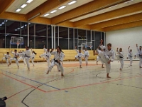 Das Dresdner Oberstufentraining fand nach Jahren der Abstinenz endlich wieder statt!!!  Am 04.11.2016 lud unser Torii Dojo alle Vereine in und um Dresden zu einer gemeinsamen Trainingseinheit ein. Diesem Ruf folgten die Dresdner Dojos Nitta, Ouchi und Muromachi sowie Kuroda Yoshitaka und Sakura aus Pirna. Hauptschwerpunkte waren dabei das lockere Kumite mit einem und mehreren Partnern und abschließend die Kata Jion. Abgerundet wurde der Abend durch ein gemeinsames Essen beim Italiener. Wir freuen uns, dass so viele Karateka den Weg zu uns gefunden haben und hoffen auf eine baldige Wiederholung.  Danke an alle fürs Kommen! Oss Sandra :)