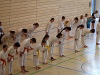 Unser alljährlicher Torii Kids Cup I stand diesen Freitag, den 24. März wieder vor der Tür. Diesmal duellierten sich unsere kleinen Torii-Kämpfer mit denen vom Dojo Nitta. Im Vorfeld wurde schon bei einer gemeinsamen Trainingseinheit miteinander trainiert und nun stand der direkte Vergleich an. In den Kategorien Kata und Kumite sowie Fitness bei unseren Bärchen, wurden die Besten untereinander bestimmt und letztlich auch mit einem Platz auf dem Podest belohnt. Oss Sandra.